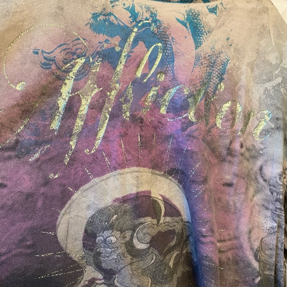 Vintage Affliction Royalty T-Shirt - Picture 5 of 6